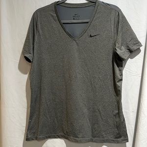 Nike Top Gray Nike Drifit Top